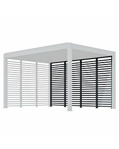 Pratt & Söhne pergola lamellenwand 370 cm PS4427860