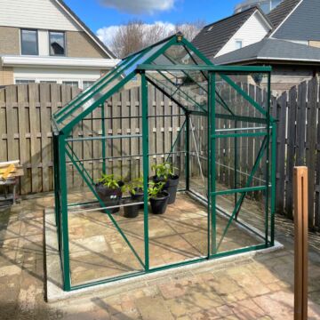 Gardenmeister Foreststar 200 serre veiligheidsglas 3 mm groen