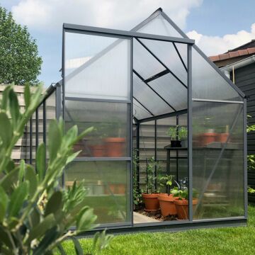 Gardenmeister Foreststar 300 serre polycarbonaat 4 mm antraciet