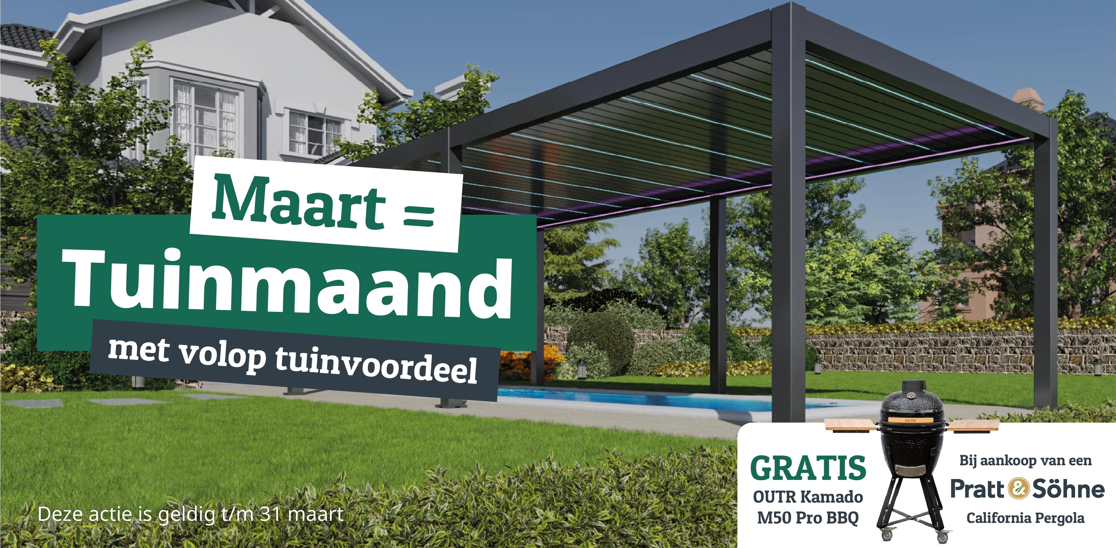 Tuinmaand maart